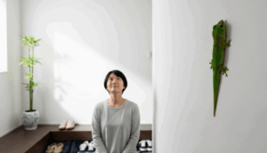 ヤモリが玄関に！幸運のサイン？スピリチュアルな意味と対策を解説