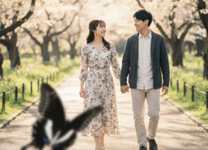 黒い蝶が横切る意味とは？幸運のサインか警告かスピリチュアル解説